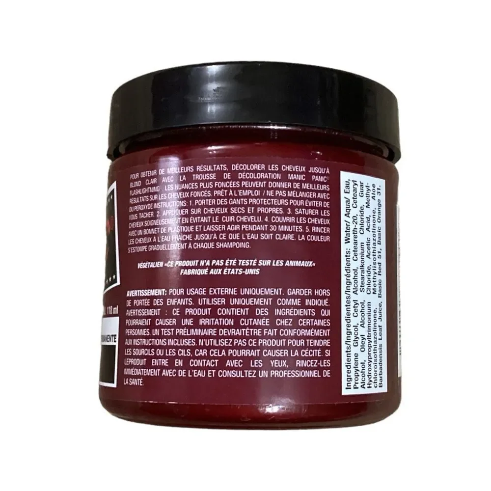 Tish & Snooky’s Manic Panic N.Y.C. Semi-Permanent Hair Color Cream - Vampire Red